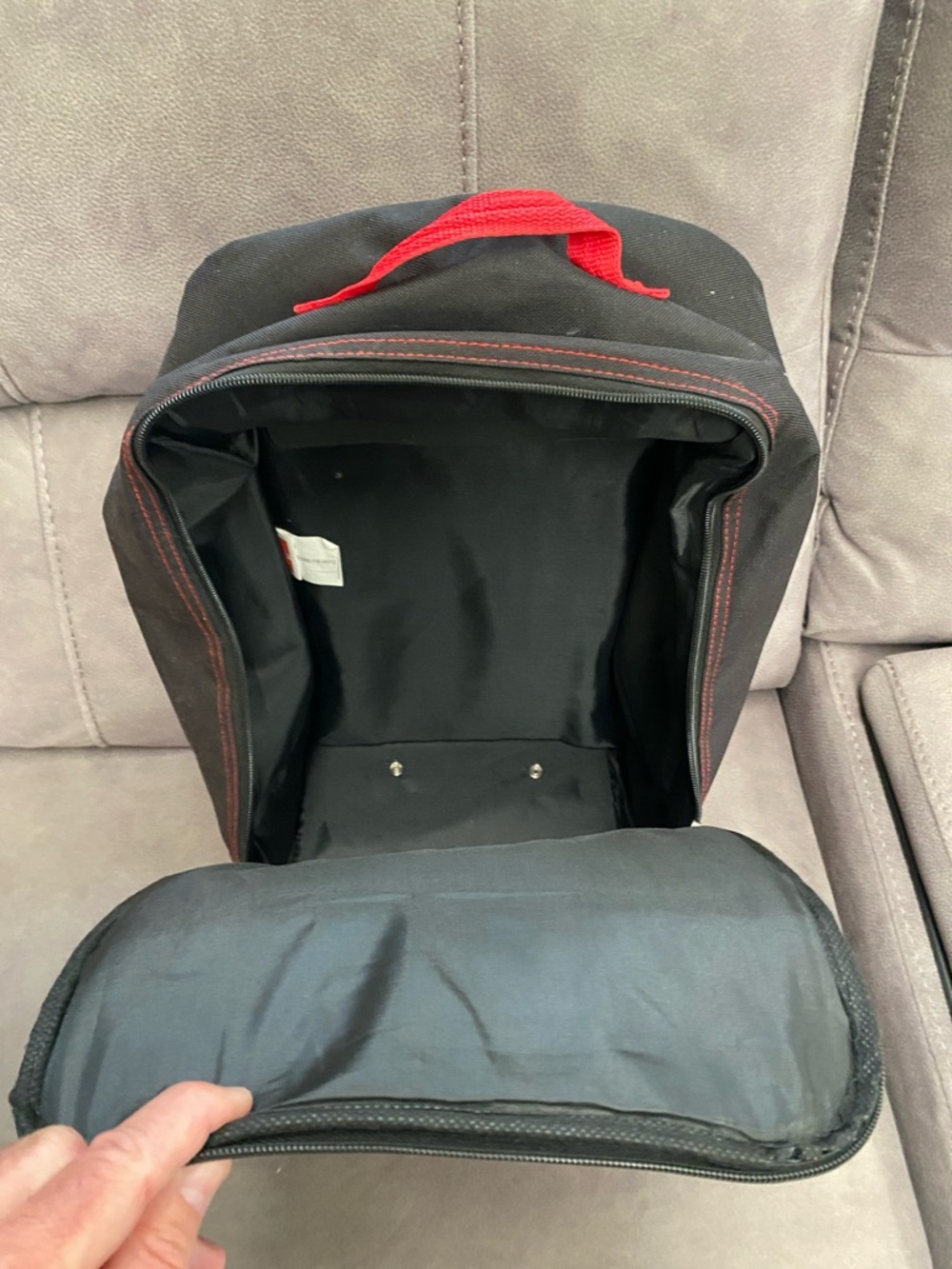 Marvel Comics Kids Rolling Backpack - Red, Blue, Black - Picture 3 of 5
